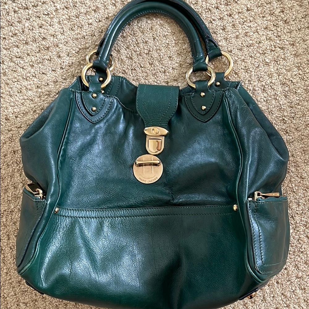 Marc Jacob’s Green Leather Handbag